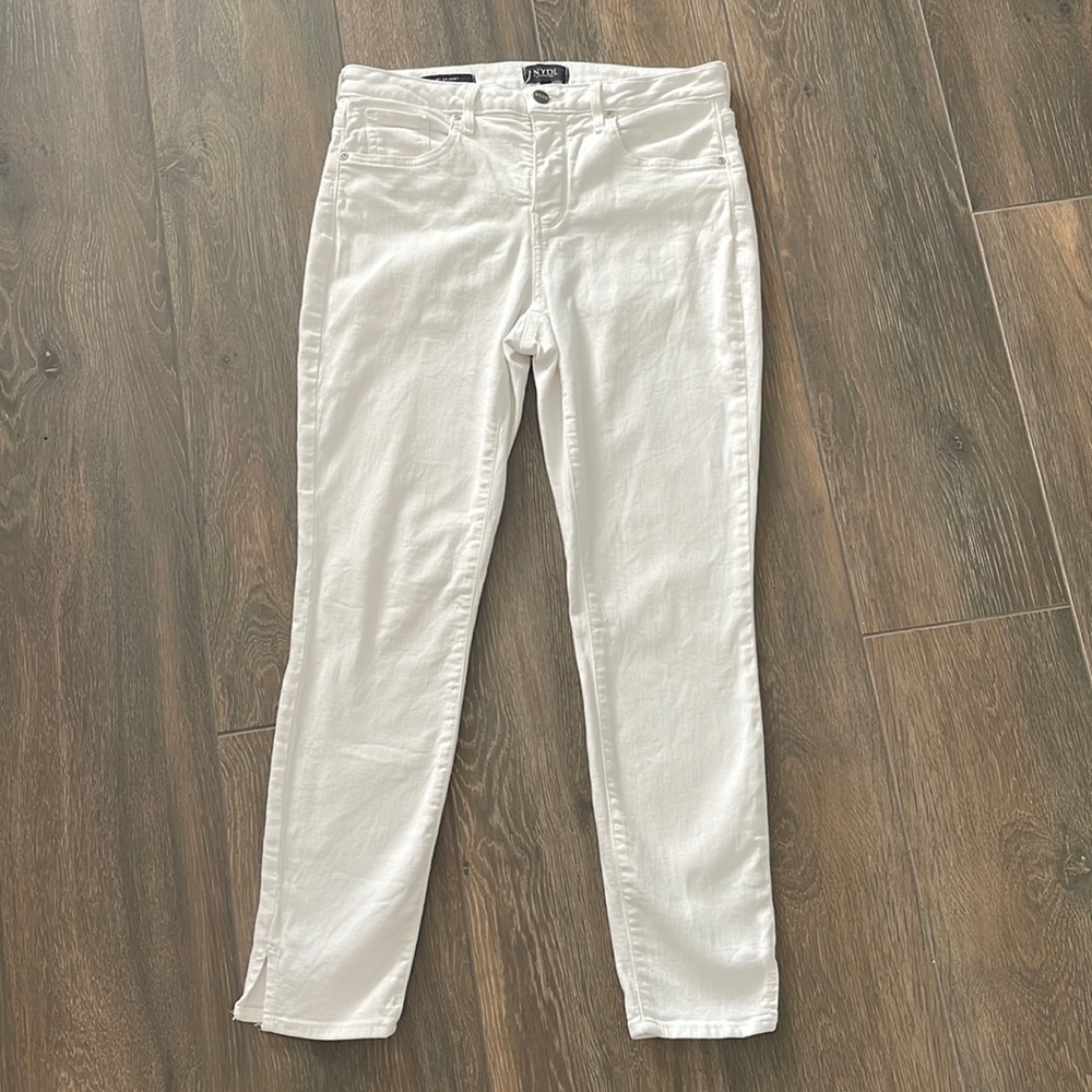 NYDJ white denim size 6